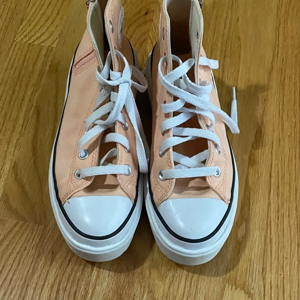Converse Kids High-Top Sneakers - Light Pink